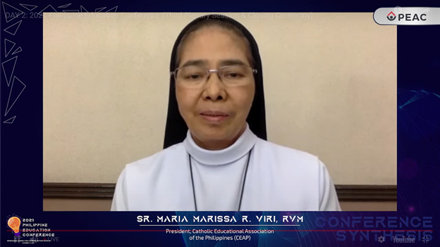 Coming Together as a Community of Educators: 2021 PhilEd Conference Synthesis by Sr. Maria Marissa R. Viri, RVM