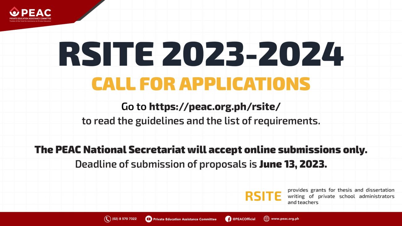 2023 2024 RSITE Call For Applications 